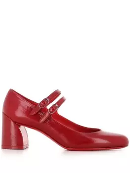 Туфли Miss Jane 55 мм Christian Louboutin, красный