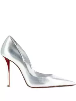 Туфли Miss Z 100 Christian Louboutin, серебяный