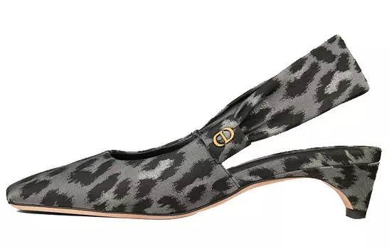 Туфли Mizza High Heels женские черные/серые Dior