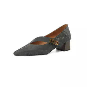 Туфли Mo Lin Mary Jane Shoes Women's, черный