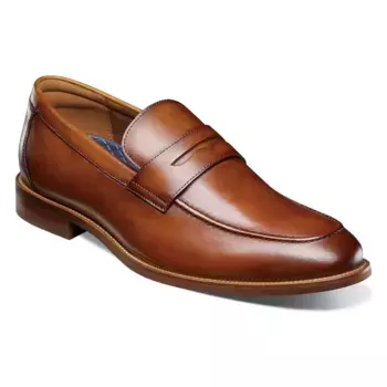 Туфли мокасины с мокасинным носом Rucci Florsheim, cognac