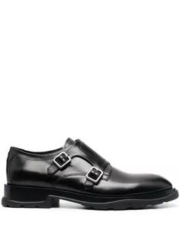 Туфли монки Alexander McQueen, черный