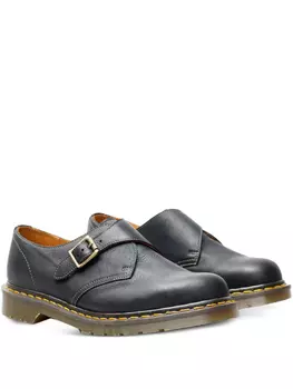 Туфли-монки Dr. Martens 1461 с пряжкой, черный