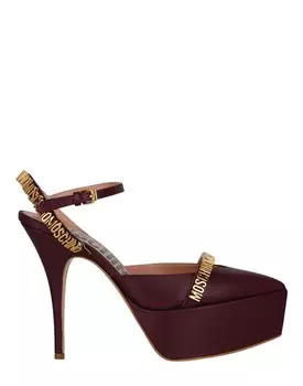 Туфли Moschino, фиолетовый