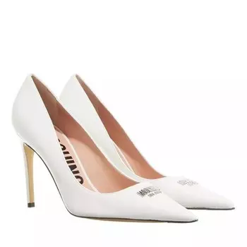 Туфли moschino plate pump fantasy Moschino, белый