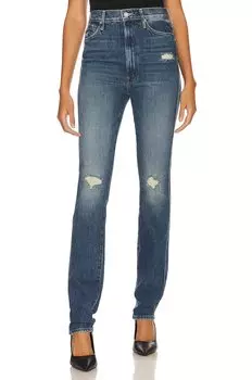 Туфли MOTHER High Waisted Dazzler Double, цвет Morning Chores