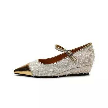 Туфли MUKALUO Mary Jane Shoes Women's, черный