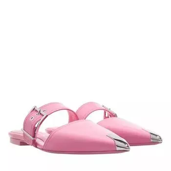 Туфли mules pink Alexander Mcqueen, розовый