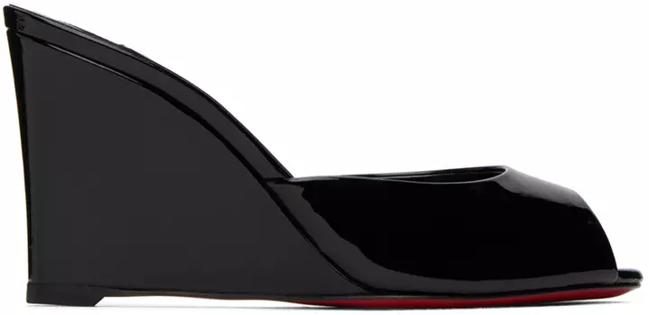 Туфли-мюли Black Me Dolly, черный/лин Christian Louboutin