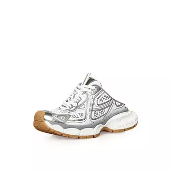 Туфли-мюли Deep Breath с сеткой, белый