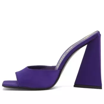 Туфли-Мюли Devon The Attico, фиолетовый