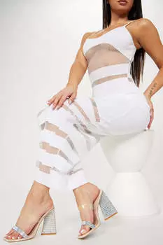 Туфли-мюли Fashion Nova MILUS, нюд