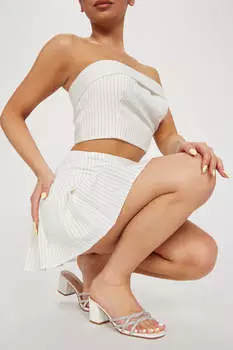 Туфли-мюли Fashion Nova ZIGGY25, белый