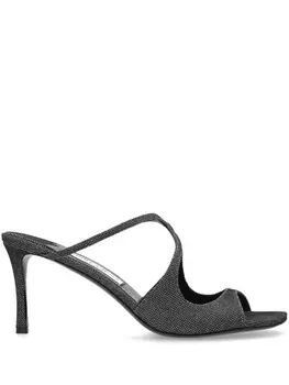 Туфли-мюли Jimmy Choo Anise 75 мм, серый