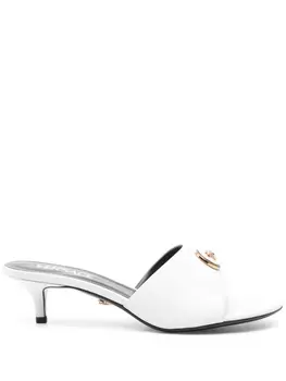 Туфли-мюли Versace Medusa 45 мм, белый