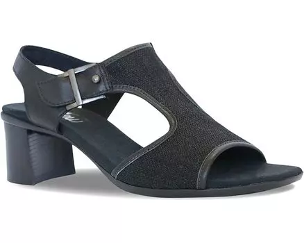 Туфли Munro Wallis, цвет Black Fabric/Leather Combo