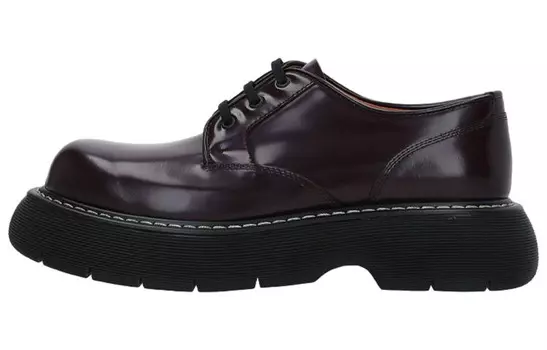 Туфли мужские Bottega Veneta, бордовый