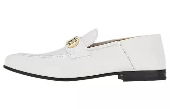 Туфли мужские Ferragamo Gancini, белый