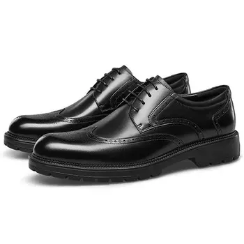 Туфли мужские Kangnai, темно-коричневый