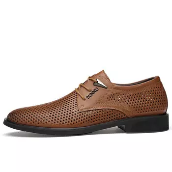 Туфли мужские Men"s Casual Men High-Top Dunnu, темно-коричневый