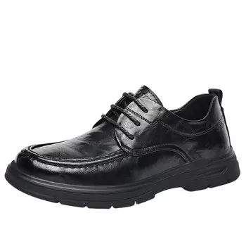 Туфли мужские Men"s Casual Men Low-Top Gong Niu Ju Ren, черный