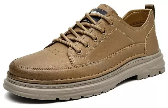 Туфли мужские Men"s Casual Men Low-Top Hla, коричневый