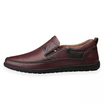 Туфли мужские Men"s Casual Men Low-Top Beck, цвет Burgundy