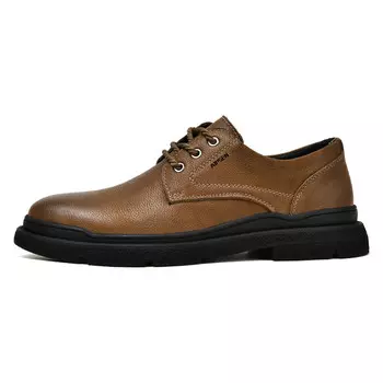 Туфли мужские Men"s Casual Men Low-Top Aipsen, коричневый