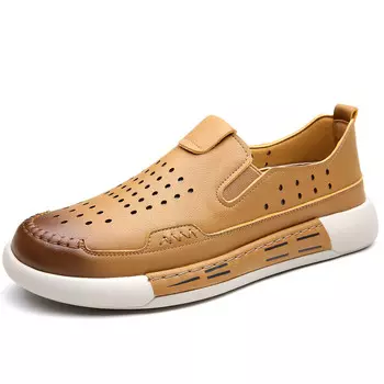 Туфли мужские Men"s Casual Men Low-Top Egchi, желтый
