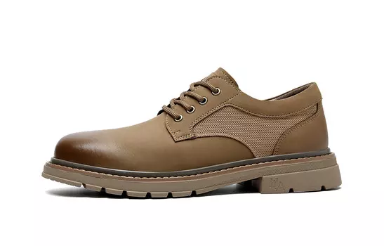 Туфли мужские Men"s Casual Men Low-Top Hla, коричневый