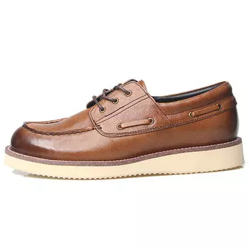 Туфли мужские Men"s Casual Men Low-Top Diengrley, цвет Yellow Brown