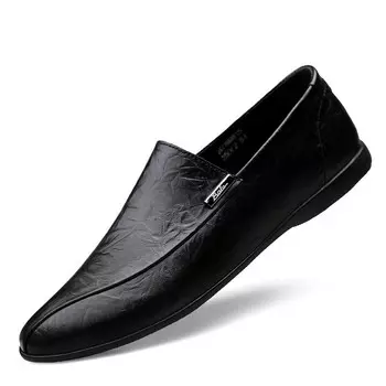 Туфли мужские Men"s Casual Men Low-Top Bole, темно-коричневый