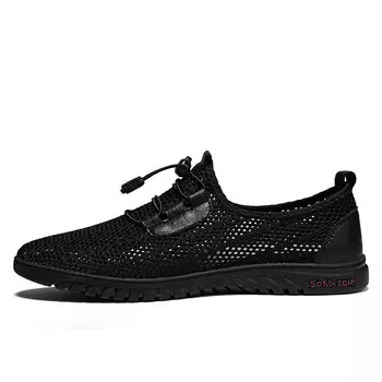 Туфли мужские Men"s Casual Men Low-Top Bull Charm, черный