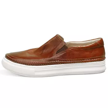 Туфли мужские Men"s Casual Men Low-Top Diengrley, цвет Red Brown