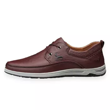 Туфли мужские Men"s Casual Men Low-Top Beck, темно-коричневый