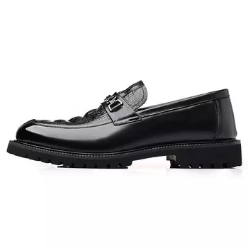 Туфли мужские Men"s Casual Men Low-Top Luomaike, коричневый