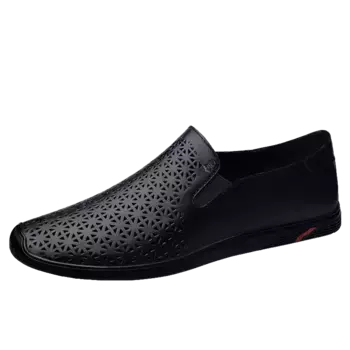 Туфли мужские Men"s Casual Men Low-Top Laorentou, темно-коричневый