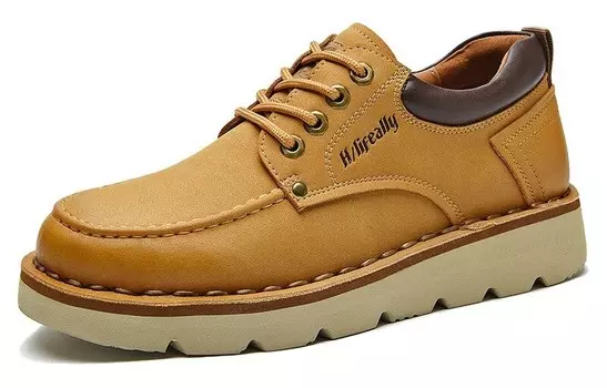 Туфли мужские Men"s Casual Men Low-Top Hla, хаки