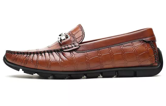 Туфли мужские Men"s Casual Men Low-Top Yellow-brown Charriol