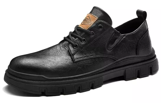 Туфли мужские Men"s Casual Men Low-Top Hla, черный