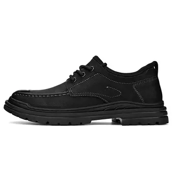 Туфли мужские Men"s Casual Men Low-Top Bull Charm, черный