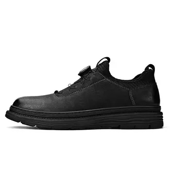 Туфли мужские Men"s Casual Men Low-Top Laoks, черный