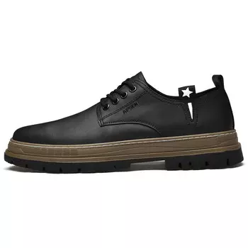 Туфли мужские Men"s Casual Men Low-Top Aipsen, черный