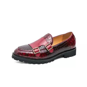 Туфли мужские Men"s Casual Men Low-Top Bvfnlee, цвет Burgundy