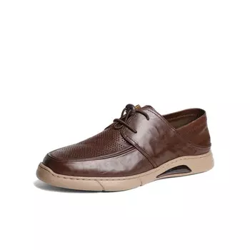 Туфли мужские Men"s Casual Men Low-Top Belle, коричневый