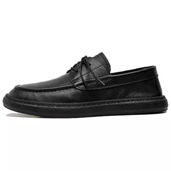 Туфли мужские Men"s Casual Men Low-Top Mo Xu, черный