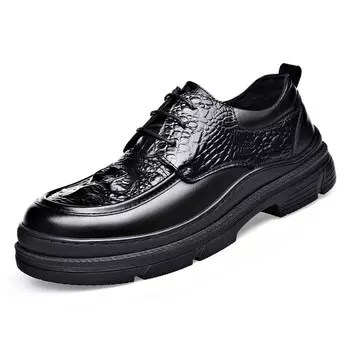 Туфли мужские Men"s Casual Men Low-Top Medd, темно-коричневый