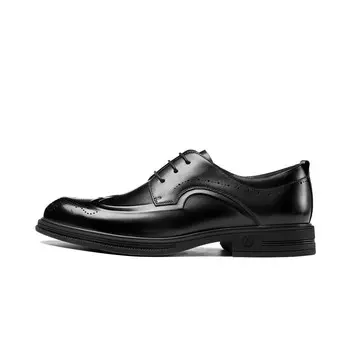 Туфли мужские Men"s Casual Men Low-Top Aokang, темно-коричневый