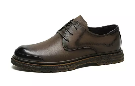 Туфли мужские Men"s Casual Men Low-Top Mulinsen, коричневый