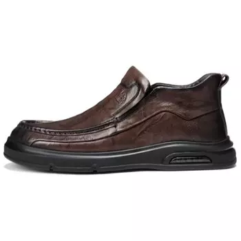 Туфли мужские Men's Casual Men Low-Top Camel, черный